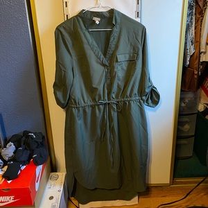 Merona high low dress